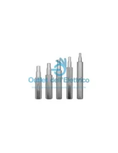 Tecnogas 00000011514 Kit 5 pz.punzone Expansor de tubo d 1/4 5/8